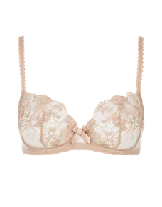 Jayce Plunge Underwired Bra Praline | Agent Provocateur