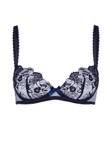 Jayce Plunge Underwired Bra Navy | Agent Provocateur