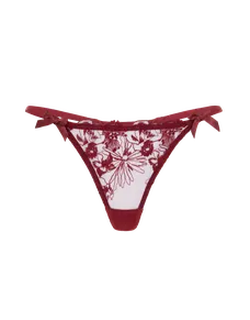 Jayce Thong Burgundy | Agent Provocateur