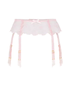 Jayce Suspender Baby Pink | Agent Provocateur
