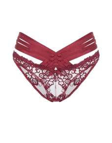 Dioni Full Brief Burgundy | Agent Provocateur