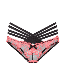 Dioni Full Brief Black/Neon Pink | Agent Provocateur