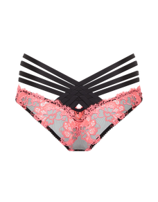 Dioni Full Brief Black/Neon Pink | Agent Provocateur