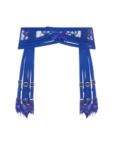 Dioni Suspender Cobalt | Agent Provocateur