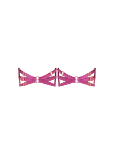 Dioni Garter Set Magenta | Agent Provocateur