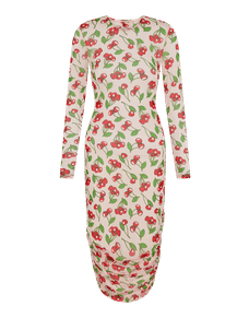 Laury Long Cover Up Cherry Print | Agent Provocateur