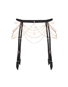 Jasmira Suspender  Black | Agent Provocateur