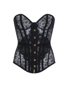 Malorey Corset Black | Agent Provocateur