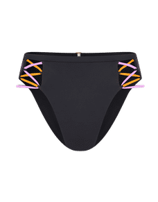 Steffi Bikini Bottom Black Multicolour | Agent Provocateur