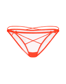 Zella Brief  Neon Orange/Sand | Agent Provocateur