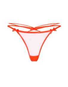 Zella Trixie Neon Orange/Sand | Agent Provocateur