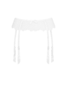 Maysie Suspender White | Agent Provocateur