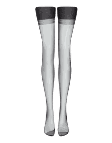 Lazulie Stockings Black | Agent Provocateur