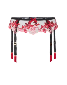 Callypso Suspender Black/Multicolour | Agent Provocateur