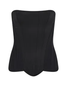 Scarlie Corset Black | Agent Provocateur
