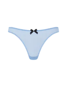 Yara Thong Blue/Black | Agent Provocateur