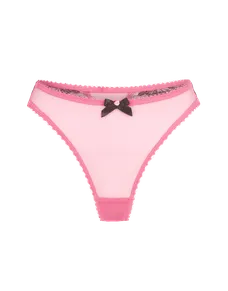 Yara 1 Thong Pink/Black | Agent Provocateur