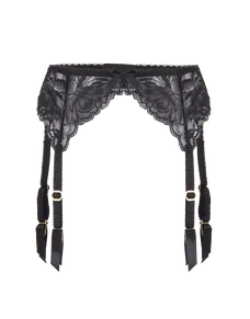 Yara 1 Suspender Black | Agent Provocateur