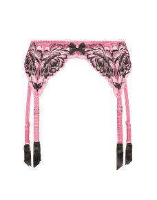 Yara 1 Suspender Pink/Black | Agent Provocateur