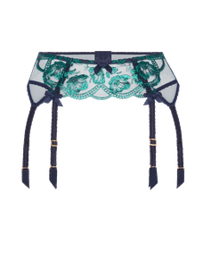 Winnette Suspender  Green | Agent Provocateur