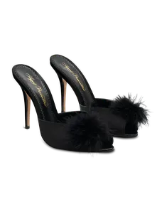 Allegrah Mules Black | Agent Provocateur