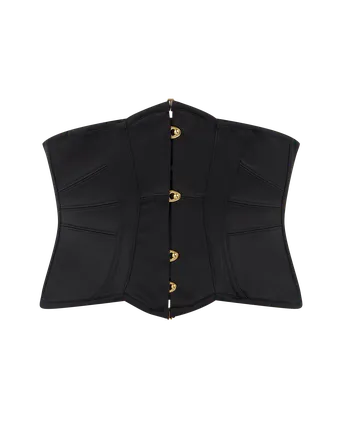 Damson Waspie Black | Agent Provocateur