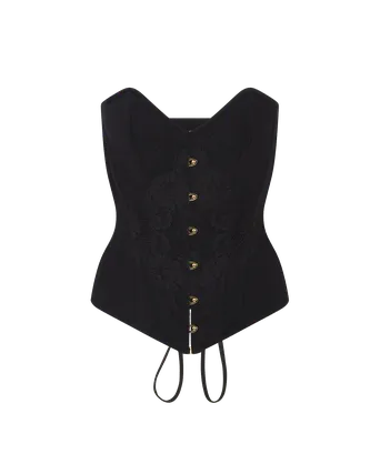 Carri Corset Black | Agent Provocateur