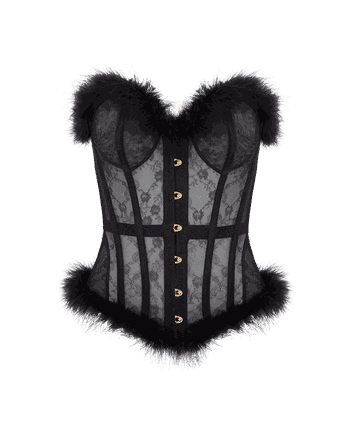 Perle Corset Black | Agent Provocateur