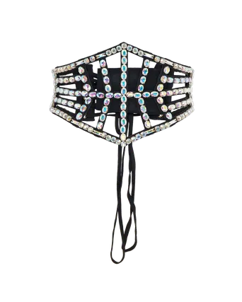 Yulia Waspie Crystal/Black | Agent Provocateur