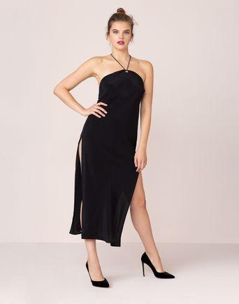 long black slip