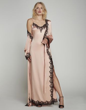 Amelea Long Gown Pink | Provocateur All & Nightwear