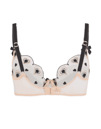 Agent Provocateur Agent Provocateur Perdia Full Cup Underwired Sand Bra Size 34 DD 