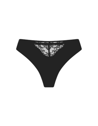 Brigette Thong in Black | Agent 
