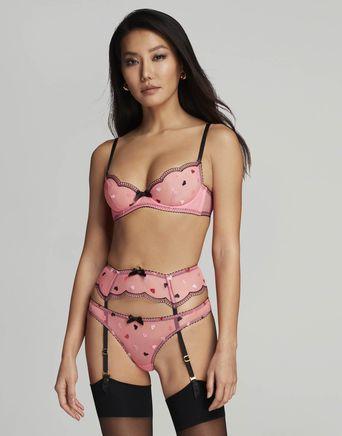 Conny Suspender in Pink | By Agent 