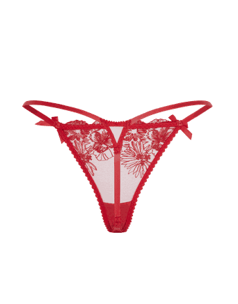 Our red string на русском. Стринги. Agent Provocateur комплект.