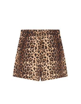 Kittie Pyjama Shorts in Leopard | By 