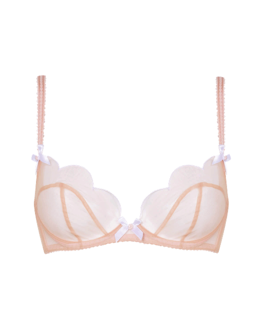 Lorna Plunge Underwired Bra Sand | Agent Provocateur