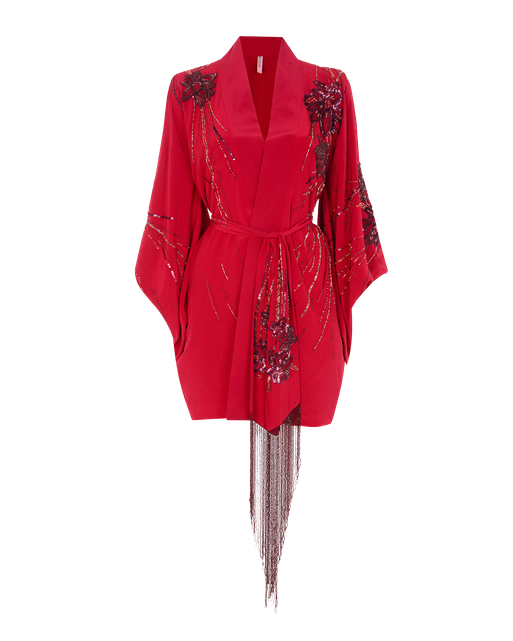 Juliana Short Kimono Red | Agent Provocateur
