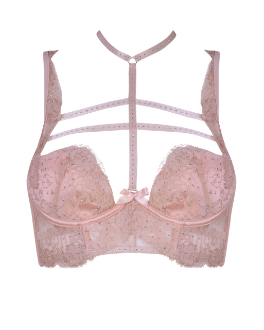 Davinah High Neck Bra Nude | Agent Provocateur
