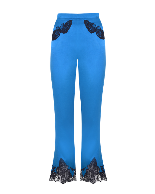 Aymee Long Trouser Blue/Black | Agent Provocateur