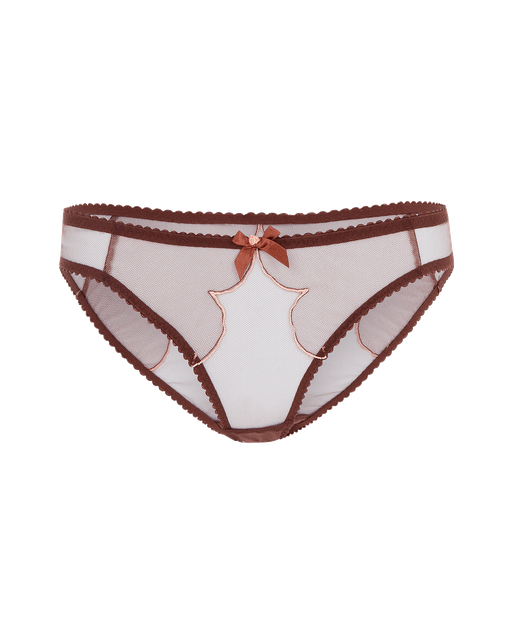 Lorna Full Brief Chestnut | Agent Provocateur