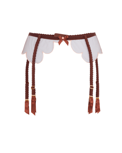 Lorna Suspender Chestnut | Agent Provocateur