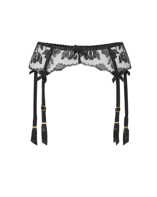 Sparkle Suspender Black | Agent Provocateur