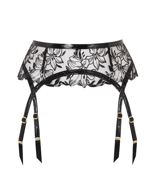 Ozella Suspender Black | Agent Provocateur