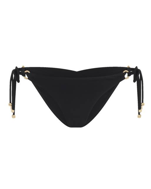 Malisa Tieside Bikini Bottom Black | Agent Provocateur