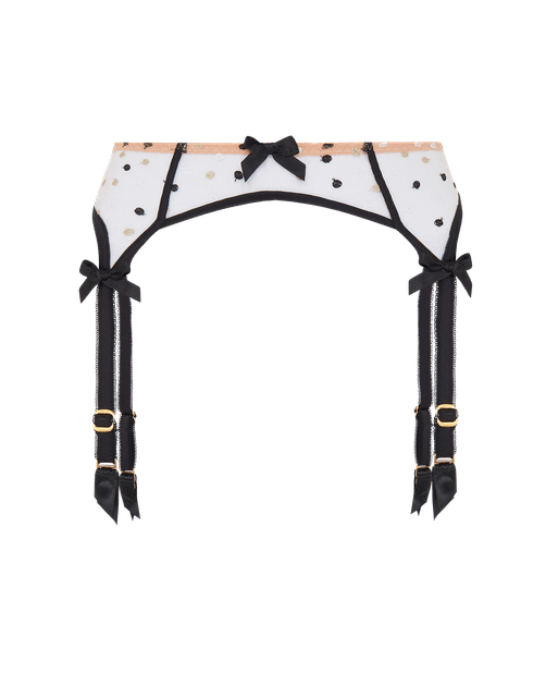Brie Suspender Black | Agent Provocateur