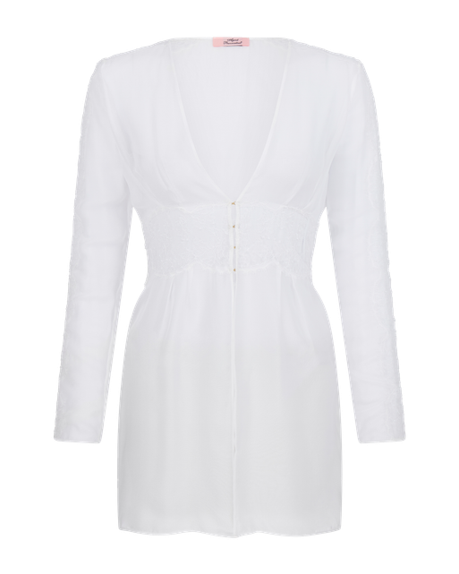 Willa Short Gown White | Agent Provocateur