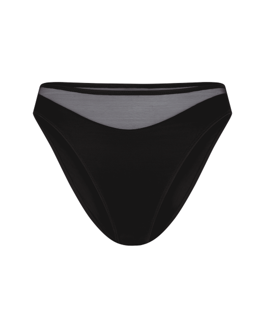 Lucky High Leg Brief Black | Agent Provocateur