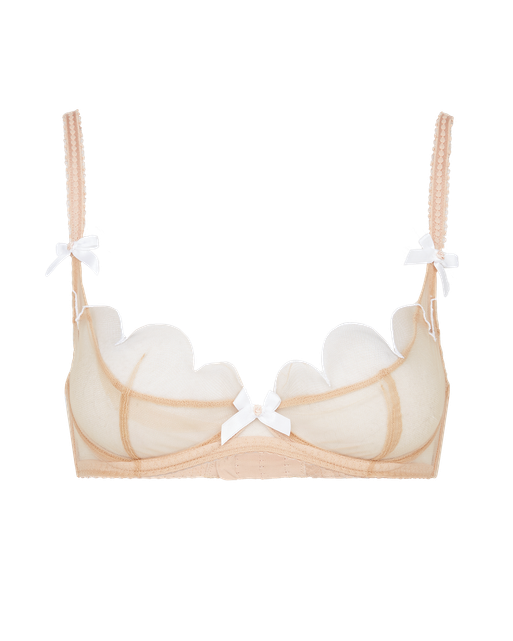 Lorna Demi Cup Plunge Underwired Bra Sand | Agent Provocateur