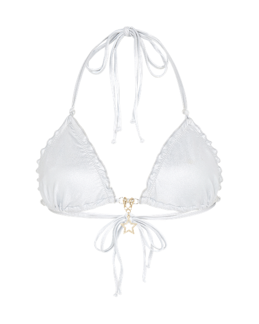 Berry Bikini Top Silver | Agent Provocateur